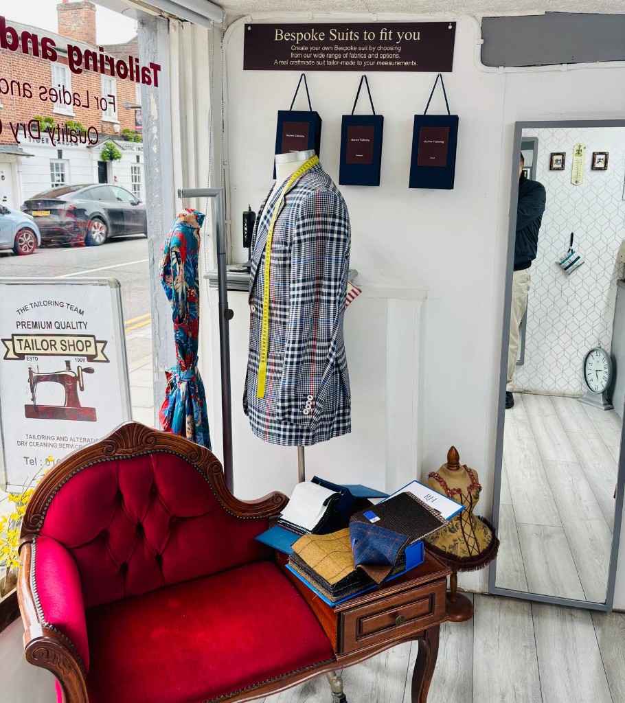 Inside the Marlow Tailoring shop
